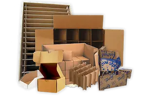 boxes and cardboard